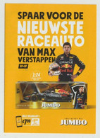 Brochure-leaflet JUMBO Supermarkten Veghel (NL) RB18 Max Verstappen F1 2022 - Automobilismo - F1