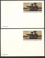 UX91 UPSS S108 Postal Cards VARIANTS OF FLUORESCENCE 1981 - 1981-00