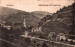 SCHILTACH / BAHNHOFHOTEL MIT UMGEBUNG - Schiltach