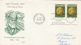 Canada - 1970 - FDC From Canada To Yugoslavia / Sarajevo - 1961-1970