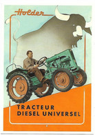 CPM -  CENTENAIRE Editions - MATERIEL AGRICOLE - 2 - Holder - TRACTEUR DIESL UNIVERSEL - Tractors