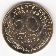 20 Centimes Marianne 1977 , Bronze Aluminium , Neuve FDC - 20 Centimes