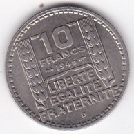 10 Francs Turin 1946 B, Grosse Tête , Rameaux Courts, En Cupro Nickel, Neuve FDC - 10 Francs