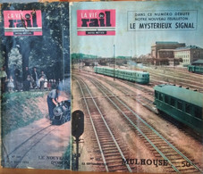 Lot De 2 Revues La Vie Du Rail 1952 (n° 360 Et 365) Trains Miniatures Et Mulhouse - Eisenbahnen & Bahnwesen