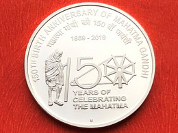 India 2019 "PROOF COIN" 150th Birth Anniversary Of MAHATMA GANDHI Rs.150 SILVER "PROOF Coin" SCARCE As Per Scan - Other & Unclassified