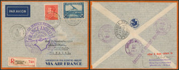 Affranch. Mixte (Poortman) Sur L. Par Avion En R De Bruxelles(1937) > St-Thomas (Virgin Island) Via Natal / France-Ant - Altri & Non Classificati