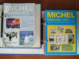 Michel Rundschau 2007 Complete Year 12 Pieces Catalogue Katalog Used - Deutschland