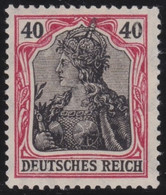 Deutsches Reich   .     Michel  90 I  (2 Scans)       .    *        .    Ungebraucht Mit Gummi - Ongebruikt