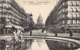 CPA - 75 - PARIS - La Rue Soufflot Et Le Panthéon - Animée - Pantheon