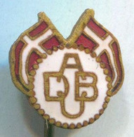 Boxing Box Boxe Pugilato - Denmark, Federation, Association, Enamel, Vintage Pin, Badge, Abzeichen - Boxen