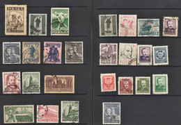 Lot De PLUS De  20 Timbres Oblitérés POLOGNE POLSKA Cf Scans Recto Verso - Other & Unclassified