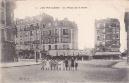 LA GARENNE COLOMBES  LES VALLEES LA PLACE DE LA GARE Animée - La Garenne Colombes