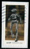 VEREINIGTE STAATEN ETATS UNIS USA 2021 STAR WARS DROIDS: L3-37 F USED ON PAPER SC 5577 MI 5810 YT 5419 - Used Stamps