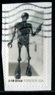 VEREINIGTE STAATEN ETATS UNIS USA 2021 STAR WARS DROIDS: 2-1B DROID F USE DON PAPER SC 5581 MI 5814 YT 5423 - Used Stamps