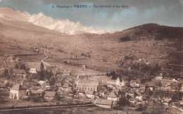 THEYS (Isère) - Vue Générale Et Les Alpes - Theys