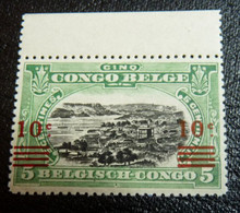Belgian Congo Belge : 1921  -   N° 86A **  -    Cat.=  120,00€     RéCUPéRATION - Ungebraucht