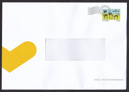 Netherlands: Cover, 2022, 1 Cinderella Stamp, Postage Paid PostNL, Issued For Hallmark, Hand, Hands (traces Of Use) - Covers & Documents