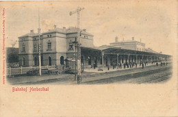 BAHNHOF HERBESTHAL     2 SCANS - Lontzen