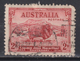 Timbre Oblitéré D'Australie De 1934 N° 97 - Oblitérés