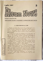 AICAM News - Notiziario Trimestrale Della AICAM - N. 3 Luglio 1997 - Matasellos Mecánicos