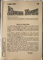 AICAM News - Notiziario Trimestrale Della AICAM - N. 19 Luglio 2001 - Matasellos Mecánicos