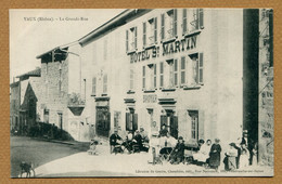 VAUX  (69) : " HÔTEL SAINT MARTIN - GRANDE RUE " - Vaux-en-Velin