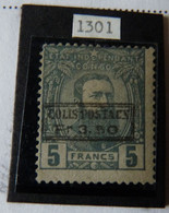 BELGIAN CONGO BELGE :  1889  -    CP 5    ( * )   CAT: 240,00€      COLIS POSTAUX + Certificat - Colis Postaux