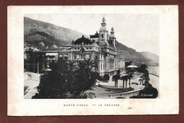 (RECTO / VERSO) MONTE CARLO - LE THEATRE - CPA SOUPLE - Opéra & Théâtre