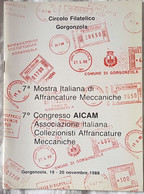 7a Mostra Italiana Di Affrancature Meccaniche - 7° Congresso AICAM, 1988 - Oblitérations Mécaniques