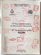 19a Mostra Italiana Di Affrancature Meccaniche - 19° Congresso AICAM, 2000 - Oblitérations Mécaniques