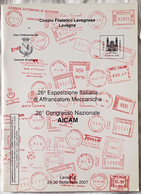 26a Mostra Italiana Di Affrancature Meccaniche - 26° Congresso AICAM, 2007 - Oblitérations Mécaniques