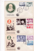 Enveloppes FDC Série Complète 1139 à 1146 Indépendance Du Congo - 1951-1960