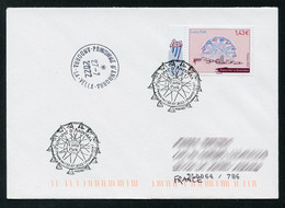 ANDORRA ANDORRE (2022) Luna Park, Parc D’attractions, Amusement Park, Noria, Grande Roue, Ferris Wheel - FDC