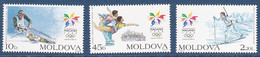 Olympic Games 1998 , MOLDAVIE -  Zegels  Postfris - Winter 1998: Nagano