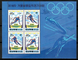 Olympic Games 1998 , Korea - Blok Postfris - Winter 1998: Nagano