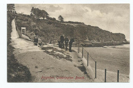 Devon  Postcardvery Nice One . Paignton Goodrington Beach Animated Frith's Rare Pmk Skeleton 1910 - Paignton