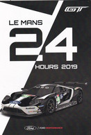 SPORT AUTO. 24 HEURES DU MANS 2019. LA FORD GT GTE N°66. AUTOGRAPHES DE L'EQUIPAGE B.JOHNSON /S. MÜCKE /O.PLAT - Automobilismo - F1