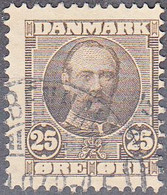 DENMARK  SCOTT NO 75   USED   YEAR  1907 - Used Stamps