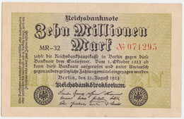 Germany P 106 - 10 Millionen Mark 22.8.1923 - VF - 10 Millionen Mark