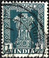 India 1950 - Mi D120 - YT S4 ( Official : Ashoka Column ) - Timbres De Service