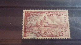 ISRAEL YVERT N° 43 - Used Stamps (without Tabs)