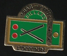 75988-Pin's-Bar.PMU L'Oppidum.Billard. - Billard