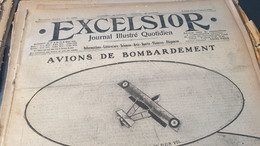 EXCELSIOR 16/AVIONS BOMBARDEMENT/DEULIN HEURTEAUX/SERBIE MACEDOINE/GUYNEMER /RUGBY POILUS BELGES/MACEDOINE - Informations Générales