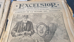 EXCELSIOR 16/EMPRUNT VICTOIRE RIBOT / CONNAUGHT / SALONIQUE BLESSES - Allgemeine Literatur