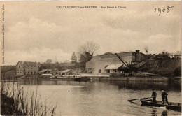 CPA CHATEAUNEUF-sur-SARTHE - Les Fours A Chaus (296622) - Chateauneuf Sur Sarthe