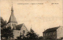 CPA St-RÉMY Sur BUSSY-L'Église Et Le Presbytere (347039) - Saint Remy En Bouzemont