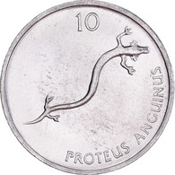 Monnaie, Slovénie, 10 Stotinov, 1992, SPL+, Aluminium, KM:7 - Slowenien