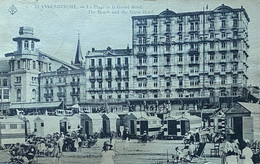 Blankenberge Het Strand En Het Grand Hotel - Blankenberge