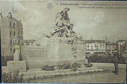 Blankenberge Gedenksteen Der Gesneuvelden - Blankenberge