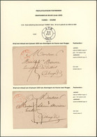 Page De Collection - Lot De 2 LAC Datée De Alveringhem (1833) + Cachet Dateur FURNES > Bruges (Commissaire De District & - 1714-1794 (Paesi Bassi Austriaci)